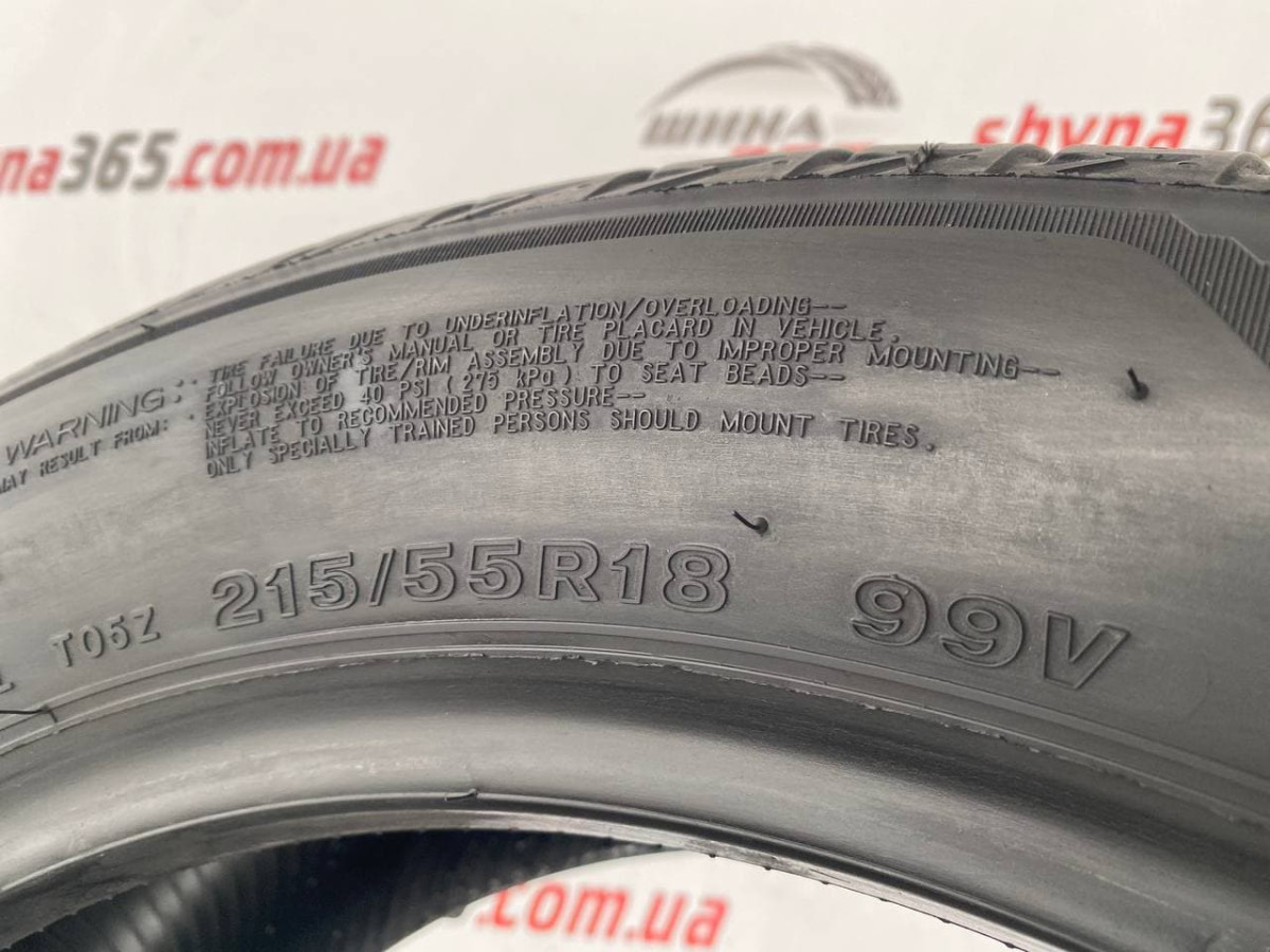 215/55 R18 BRIDGESTONE TURANZA T005 A 6mm