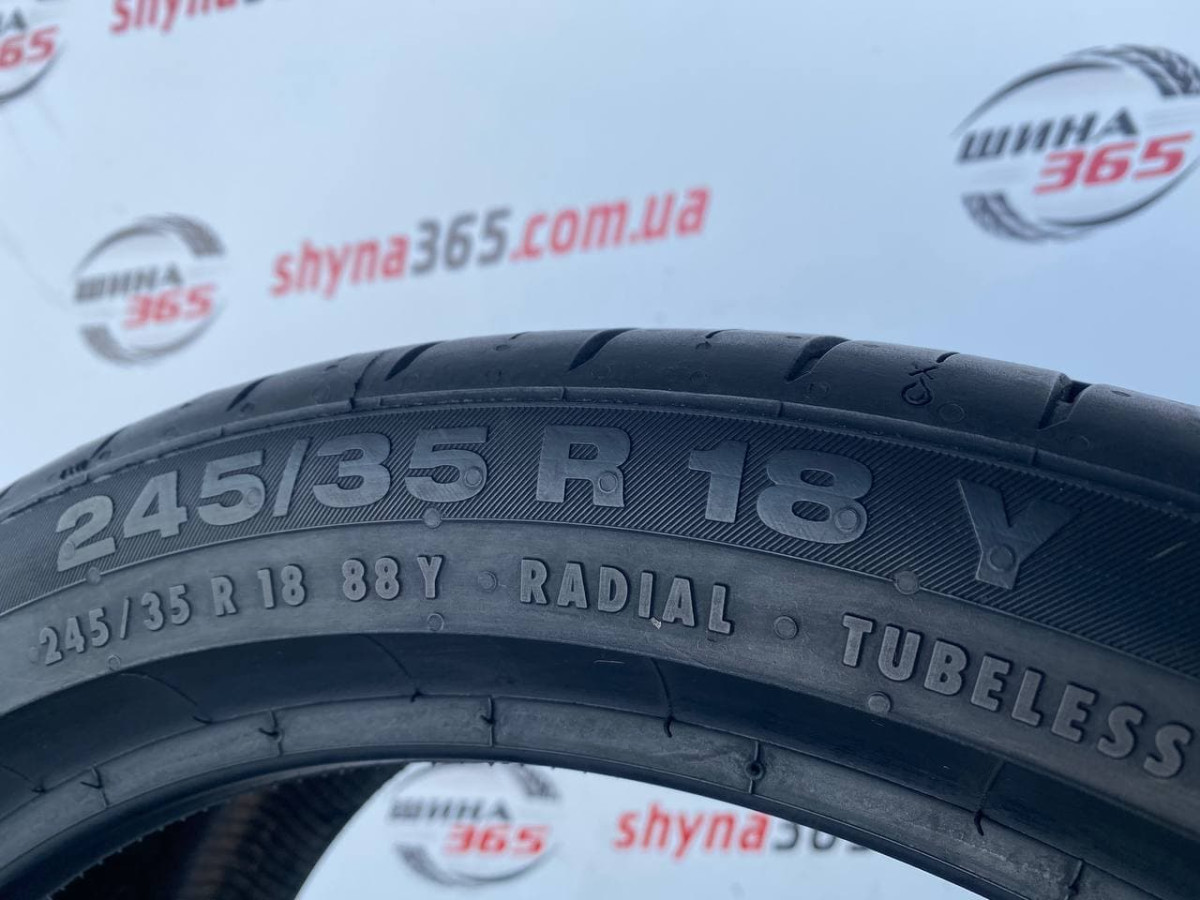 245/35 R18 CONTINENTAL CONTISPORTCONTACT 5 RUN FLAT 7mm