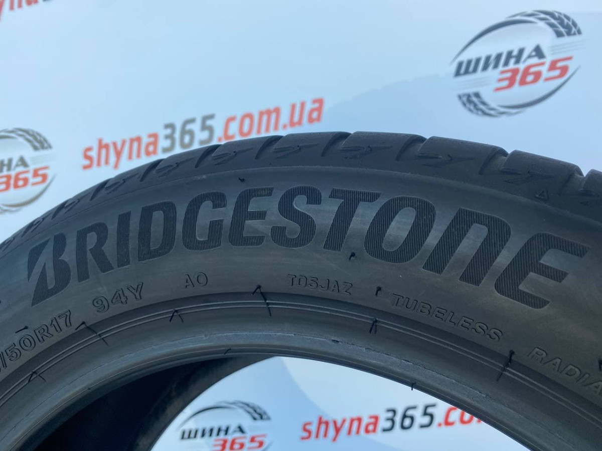 225/50 R17 BRIDGESTONE TURANZA T005 6mm