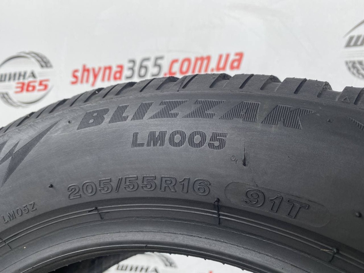 205/55 R16 BRIDGESTONE BLIZZAK LM005 6mm