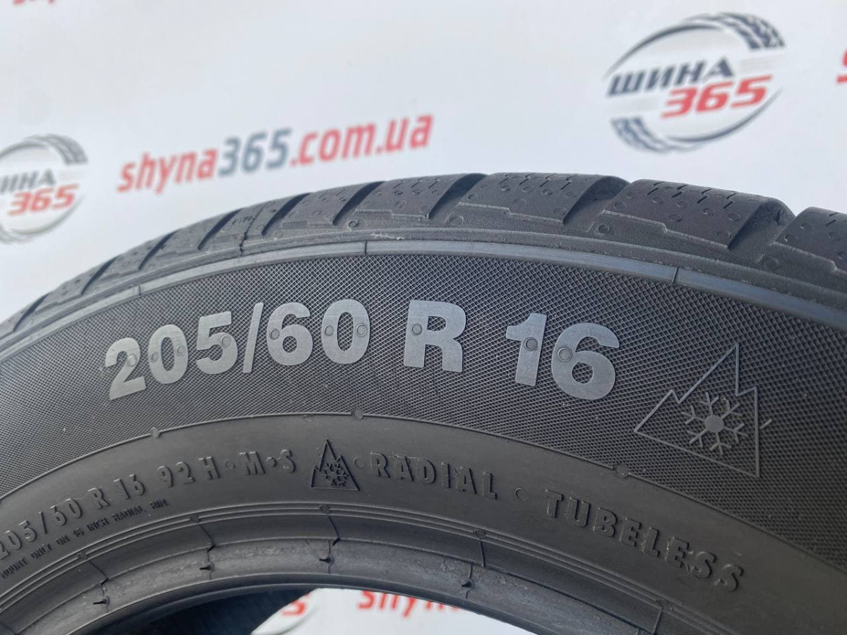 205/60 R16 CONTINENTAL CONTIWINTERCONTACT TS830P * 7mm