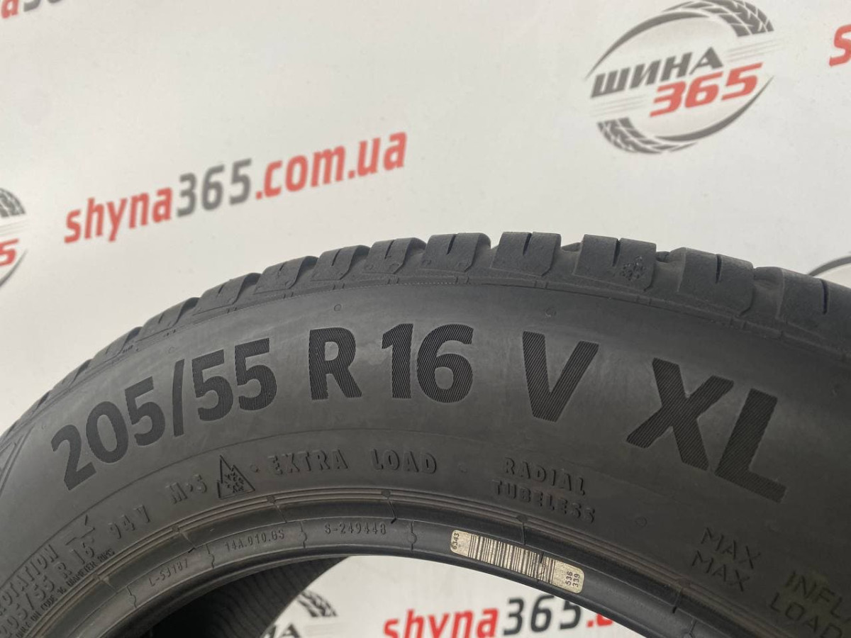 205/55 R16 CONTINENTAL ALLSEASONCONTACT 6mm