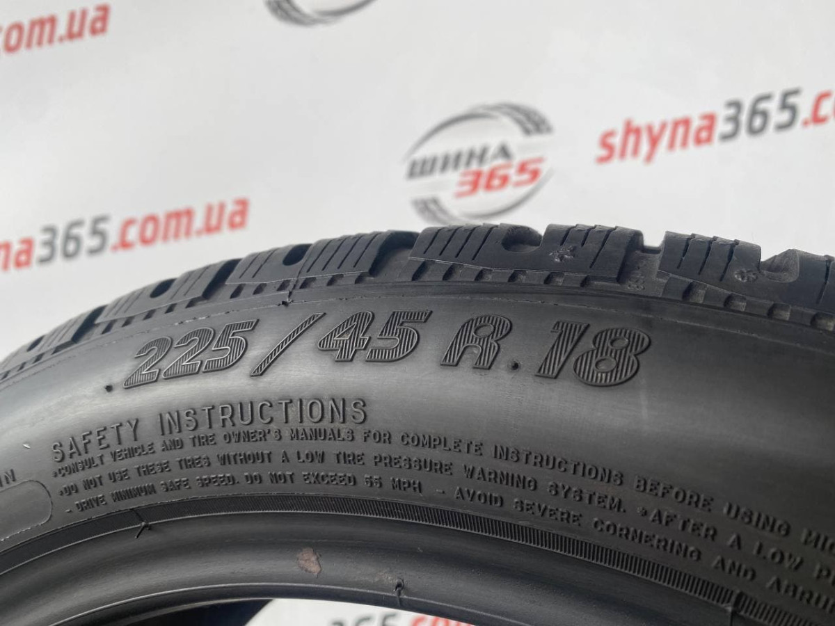 225/45 R18 MICHELIN PILOT ALPIN PA4 RUN FLAT 5mm