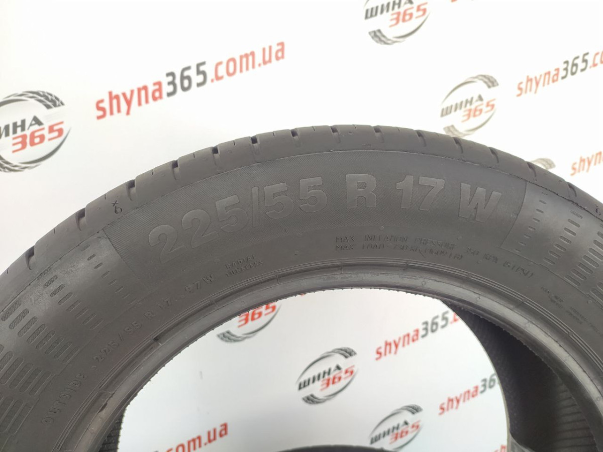 225/55 R17 CONTINENTAL CONTIECOCONTACT 5 6mm