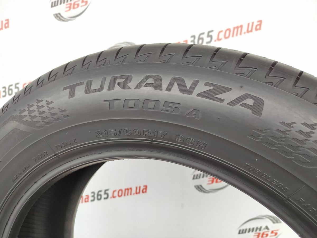 215/60 R17 BRIDGESTONE TURANZA T005 A 7mm