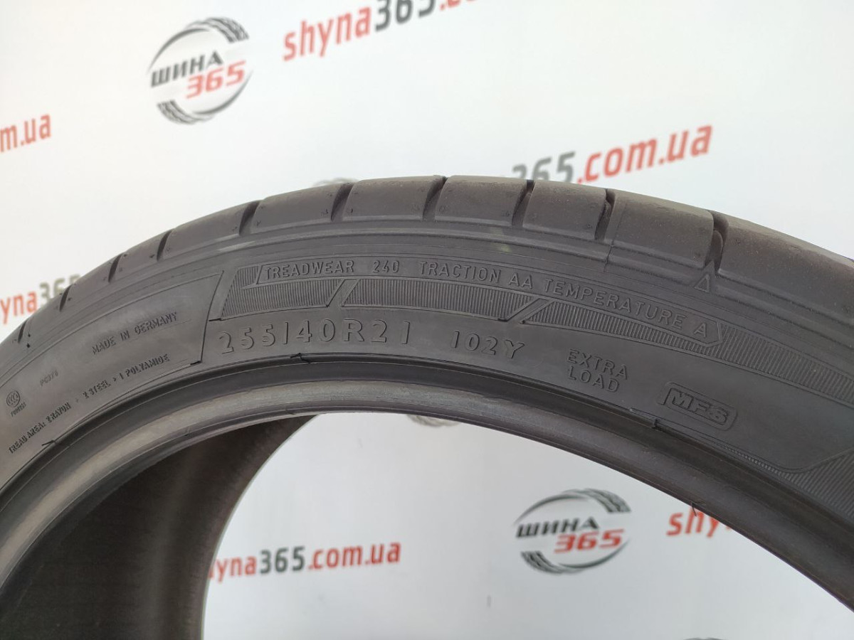 255/40 R21 DUNLOP SP SPORT MAXX GT 6mm