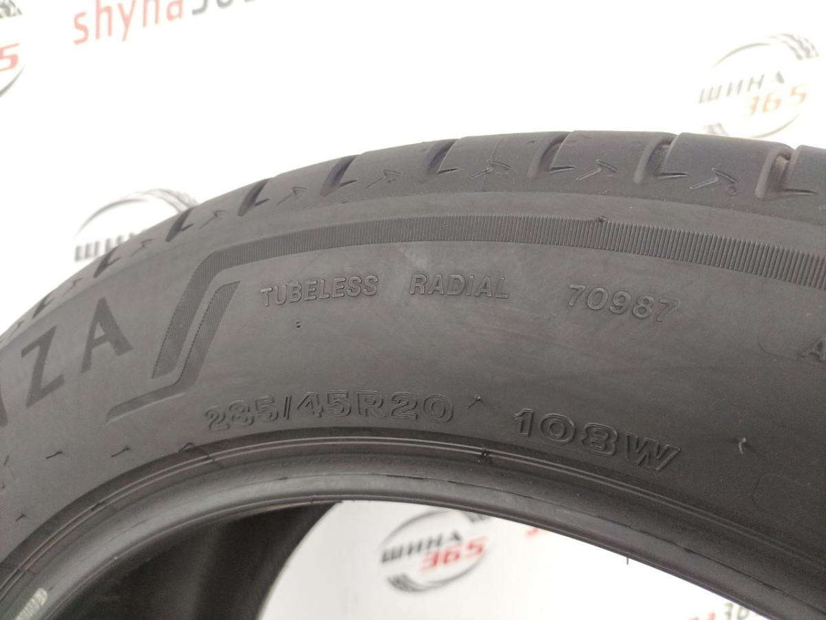 285/45 R20 BRIDGESTONE ALENZA 001 5mm