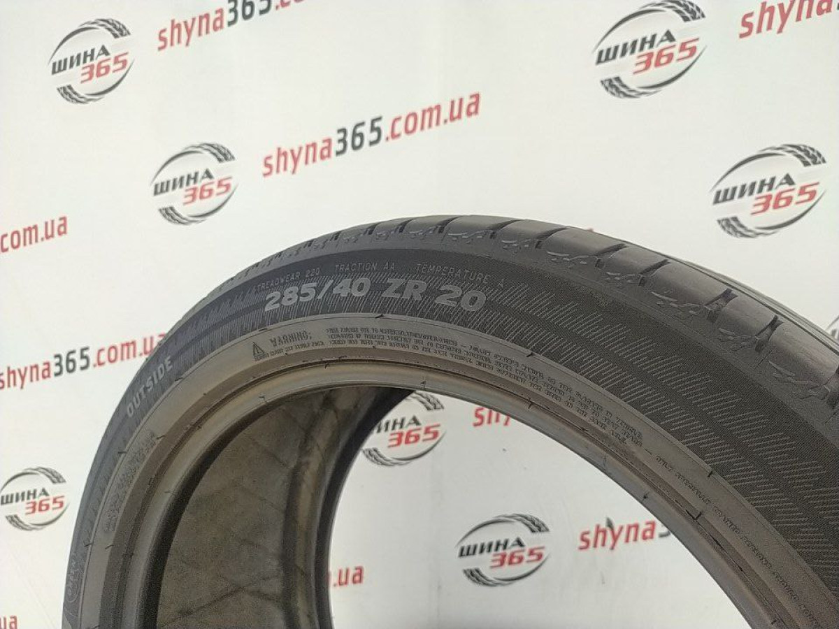 285/40 R20 MICHELIN LATITUDE SPORT 3 5mm