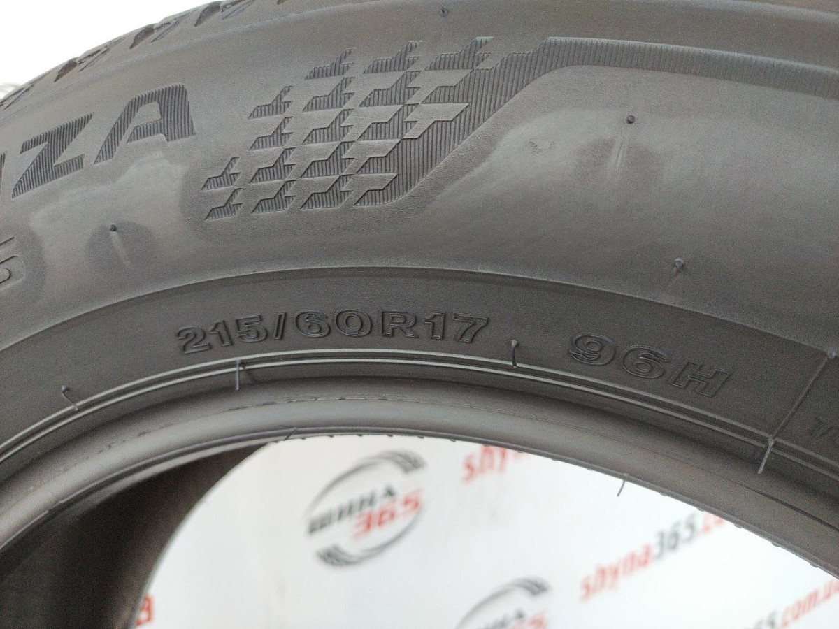 215/60 R17 BRIDGESTONE TURANZA T005 5mm