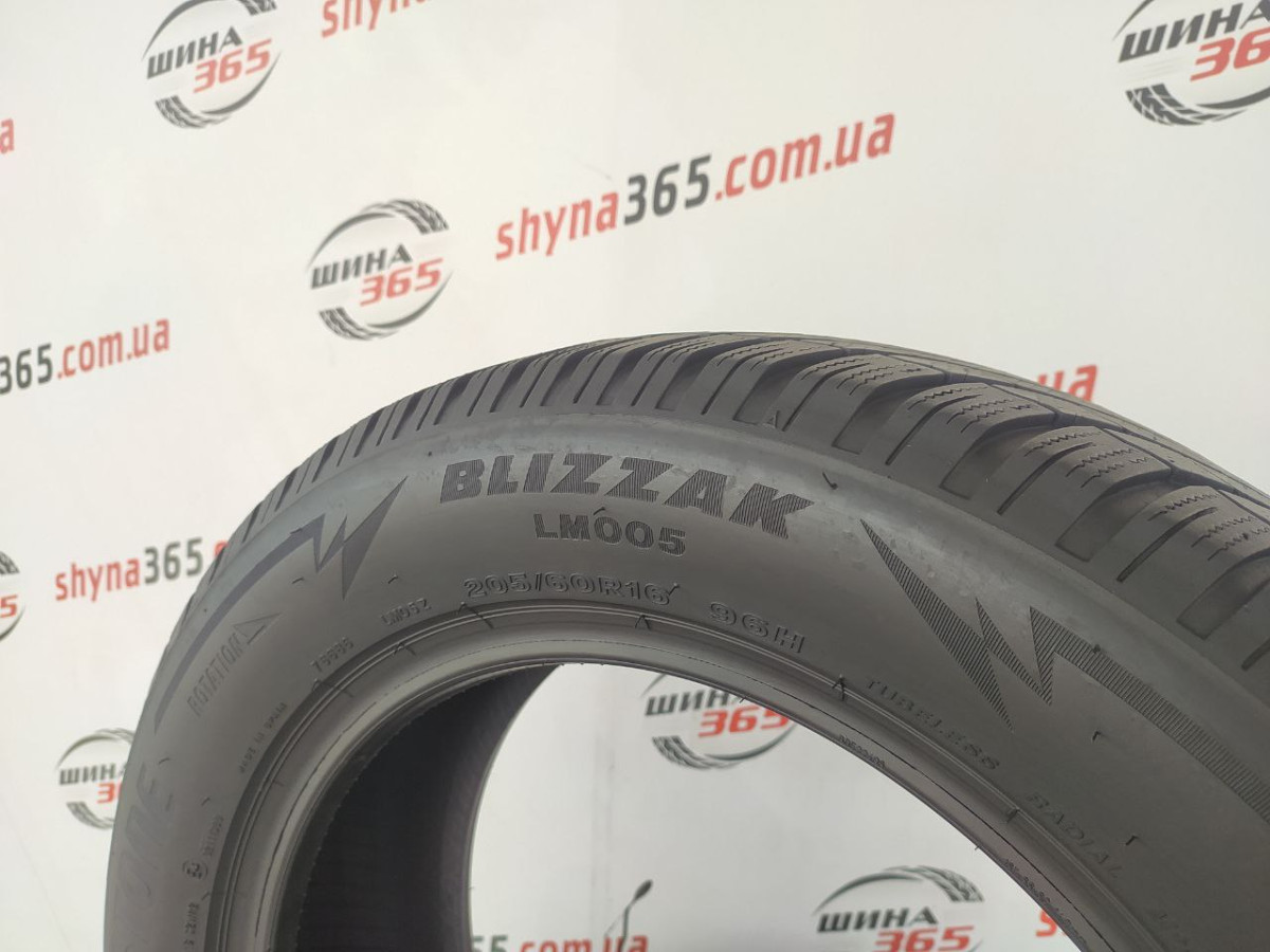 205/60 R16 BRIDGESTONE BLIZZAK LM005 5mm