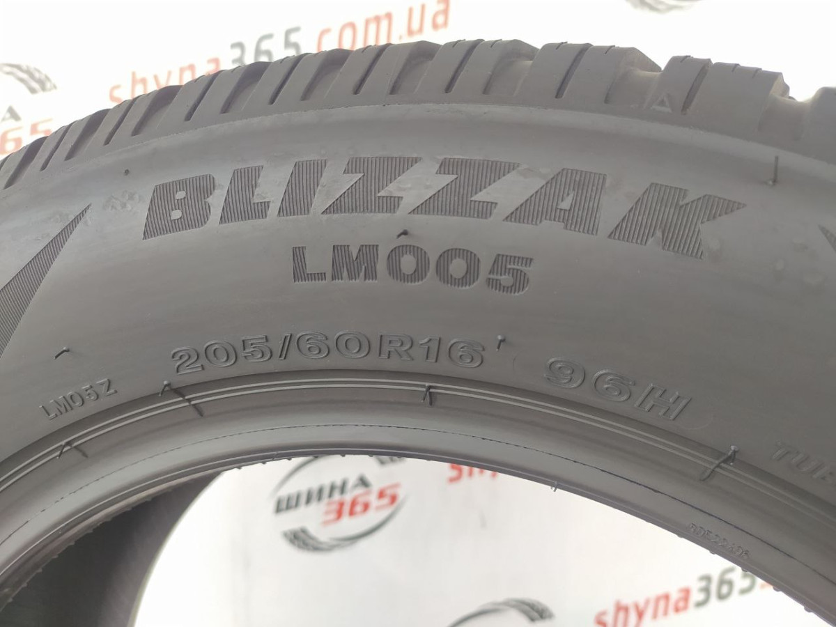 205/60 R16 BRIDGESTONE BLIZZAK LM005 5mm