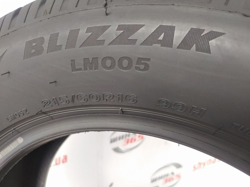 215/60 R16 BRIDGESTONE BLIZZAK LM005 5mm
