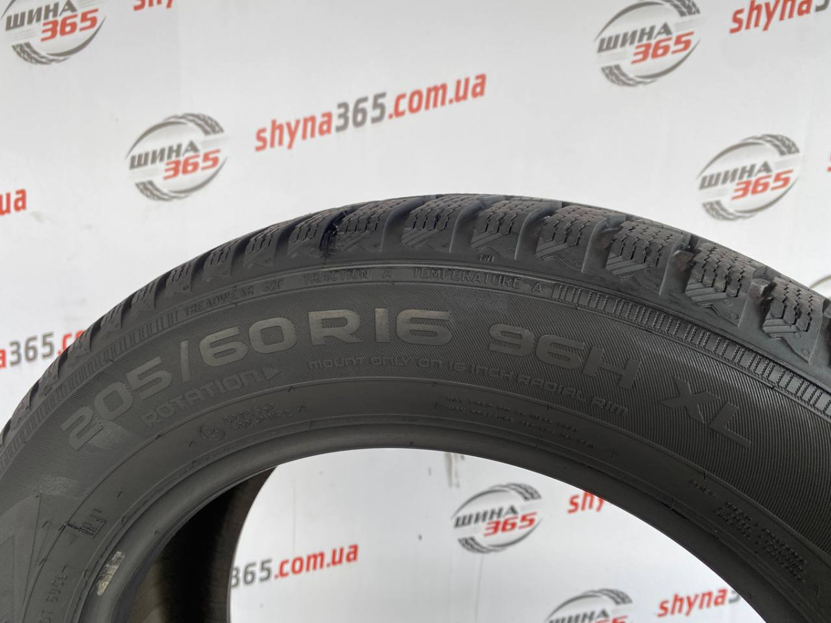 205/60 R16 NOKIAN WR D4 7mm