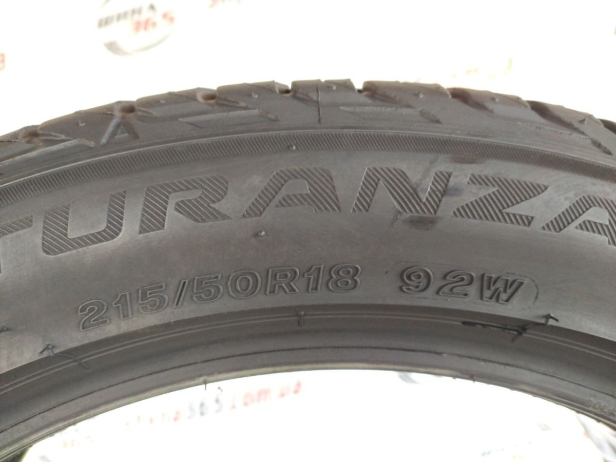 215/50 R18 BRIDGESTONE TURANZA T001 8mm