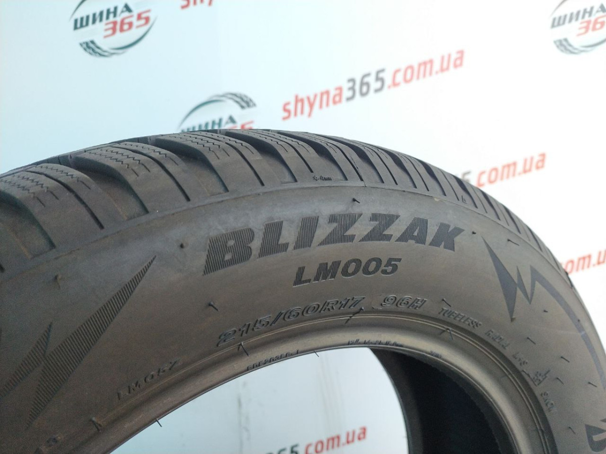 215/60 R17 BRIDGESTONE BLIZZAK LM005 7mm