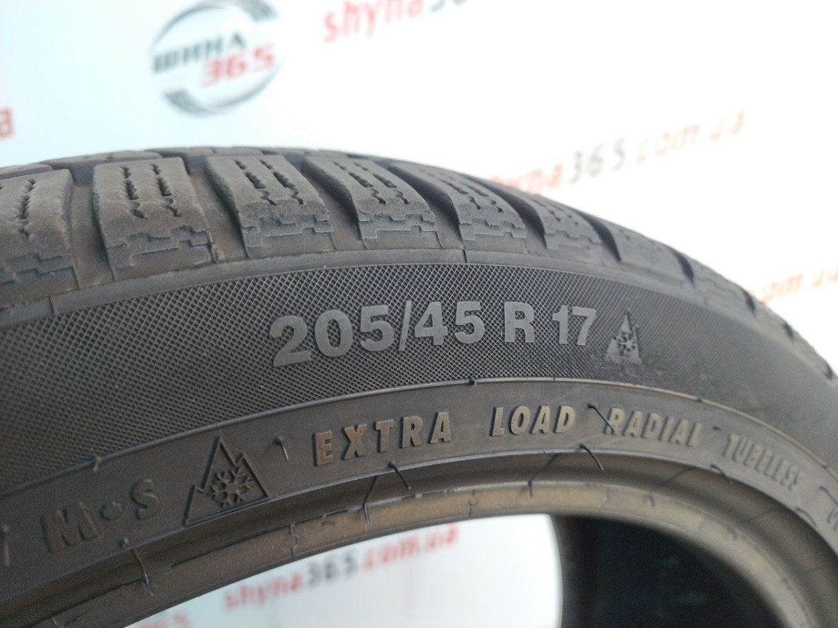 205/45 R17 CONTINENTAL CONTIWINTERCONTACT TS830P 6mm