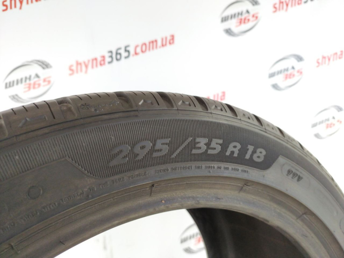 295/35 R18 MICHELIN PILOT ALPIN PA2 8mm