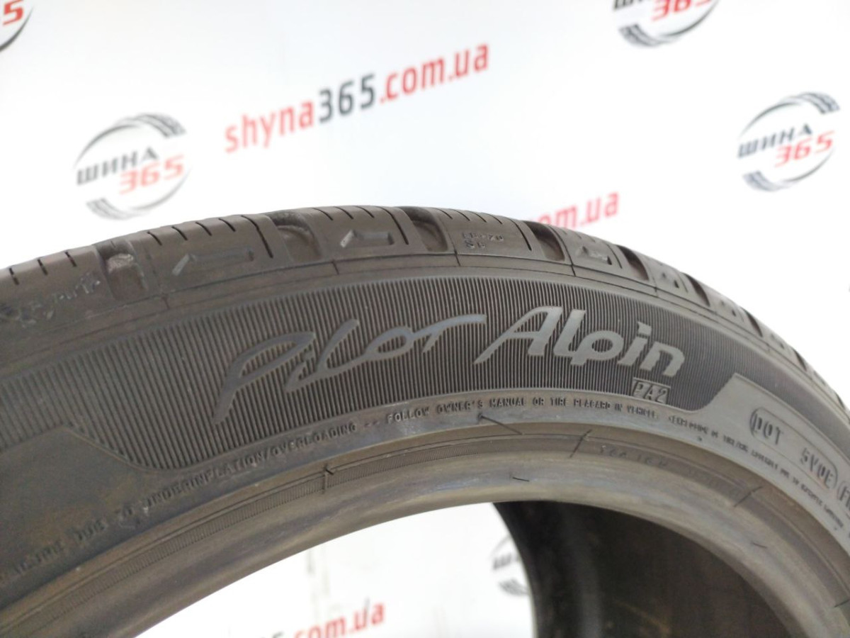 295/35 R18 MICHELIN PILOT ALPIN PA2 8mm