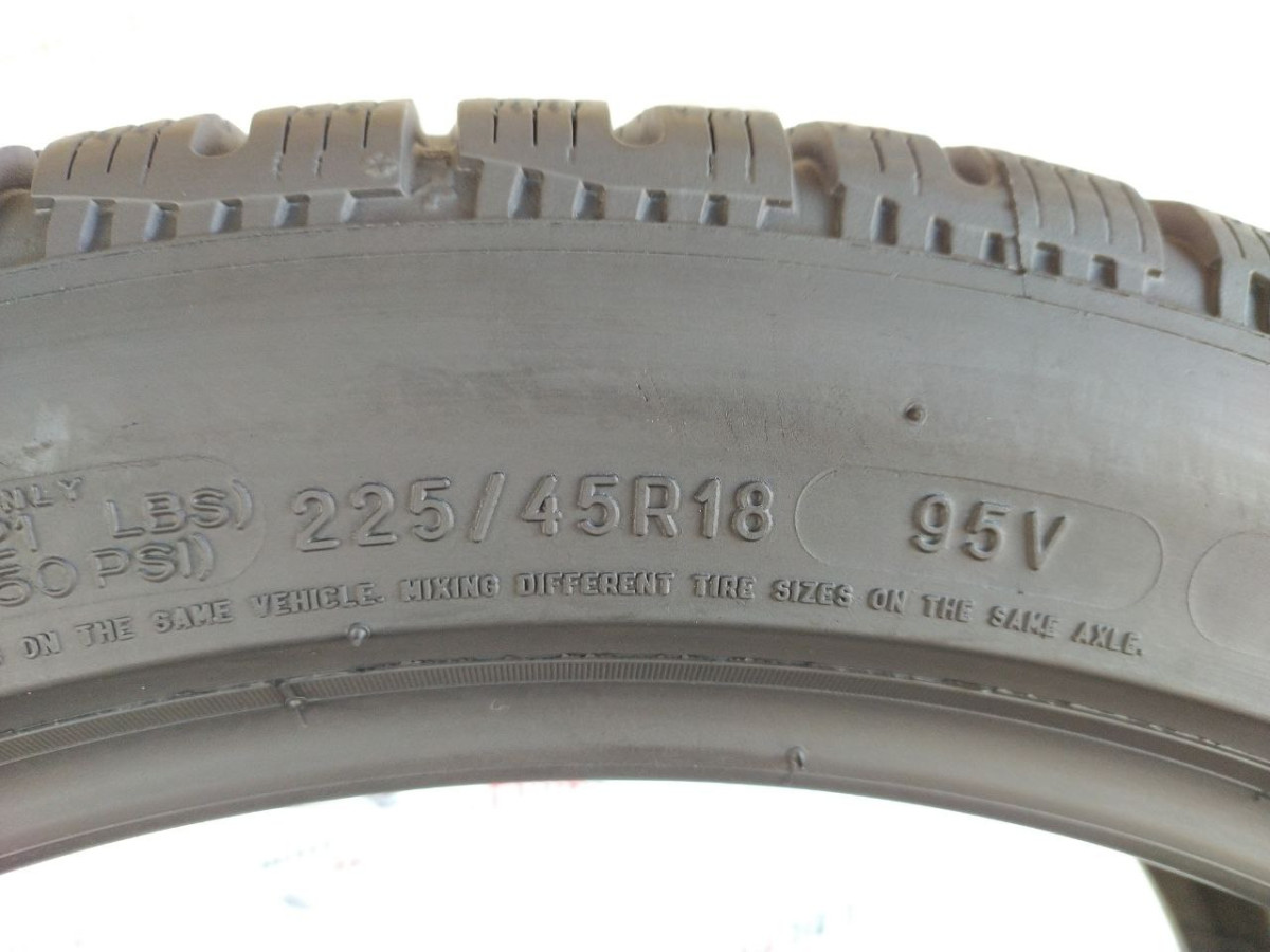 225/45 R18 MICHELIN PILOT ALPIN PA4 6mm