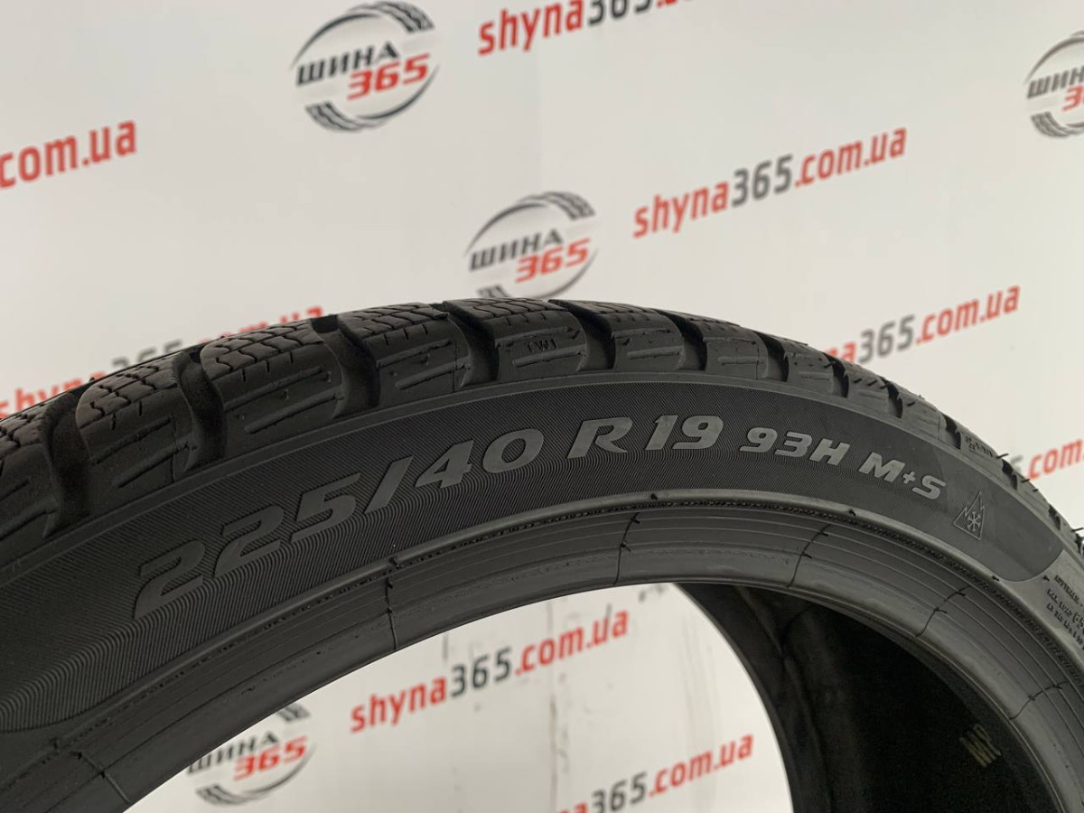 225/40 R19 PIRELLI WINTER SOTTOZERO 3 RUN FLAT 6mm