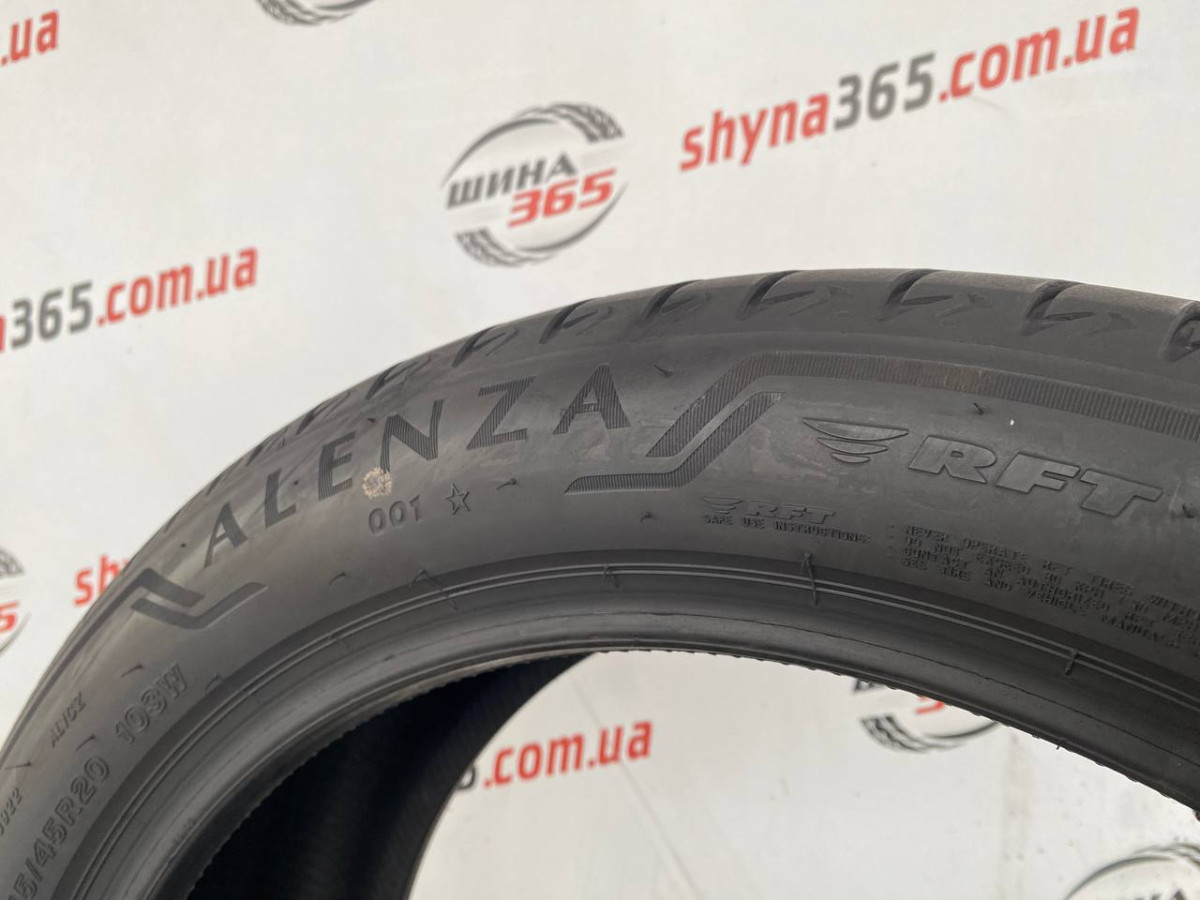 275/40 R20 BRIDGESTONE ALENZA 001 RUN FLAT 6mm