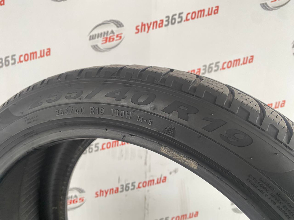 255/40 R19 PIRELLI SCORPION WINTER 5mm