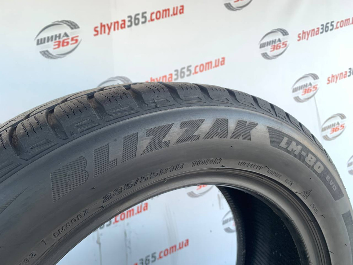235/55 R18 BRIDGESTONE BLIZZAK LM-80 EVO 5mm