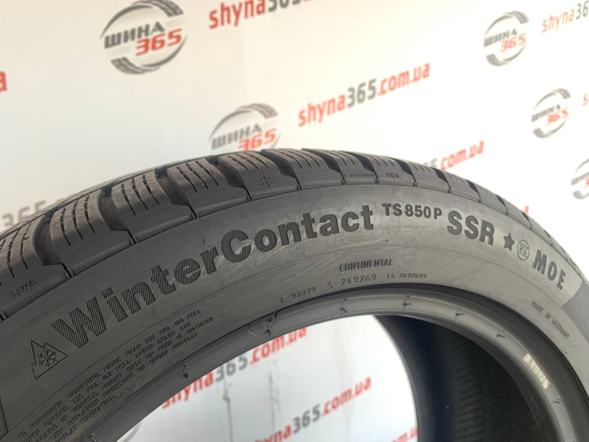 245/45 R18 CONTINENTAL WINTERCONTACT TS850P RUN FLAT 5mm