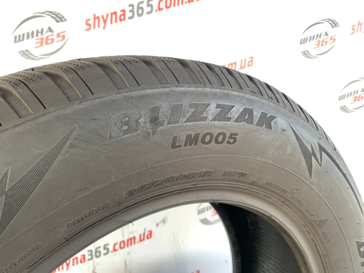 255/60 R18 BRIDGESTONE BLIZZAK LM005 5mm