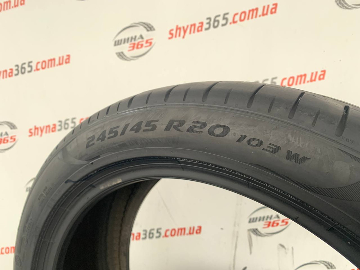 245/45 R20 PIRELLI PZERO PZ4 RUN FLAT 6mm