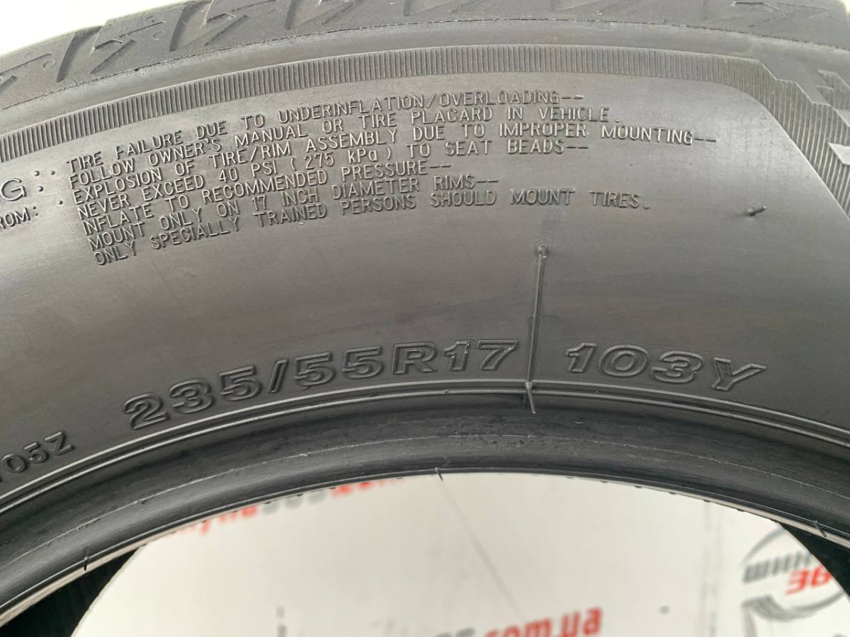 235/55 R17 BRIDGESTONE TURANZA T005 6mm