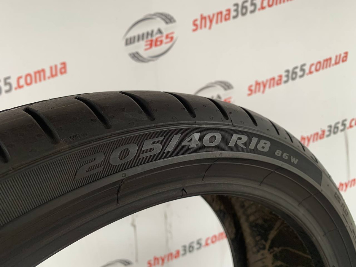 205/40 R18 PIRELLI PZERO PZ4 RUN FLAT 6mm
