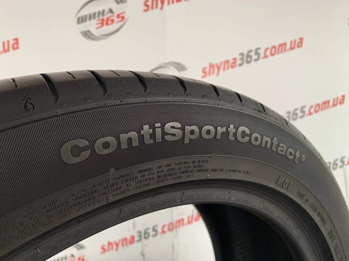 245/45 R19 CONTINENTAL CONTISPORTCONTACT 5 5mm