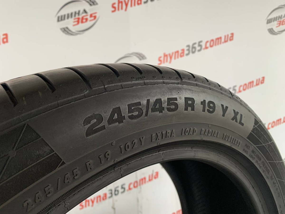 245/45 R19 CONTINENTAL CONTISPORTCONTACT 5 5mm