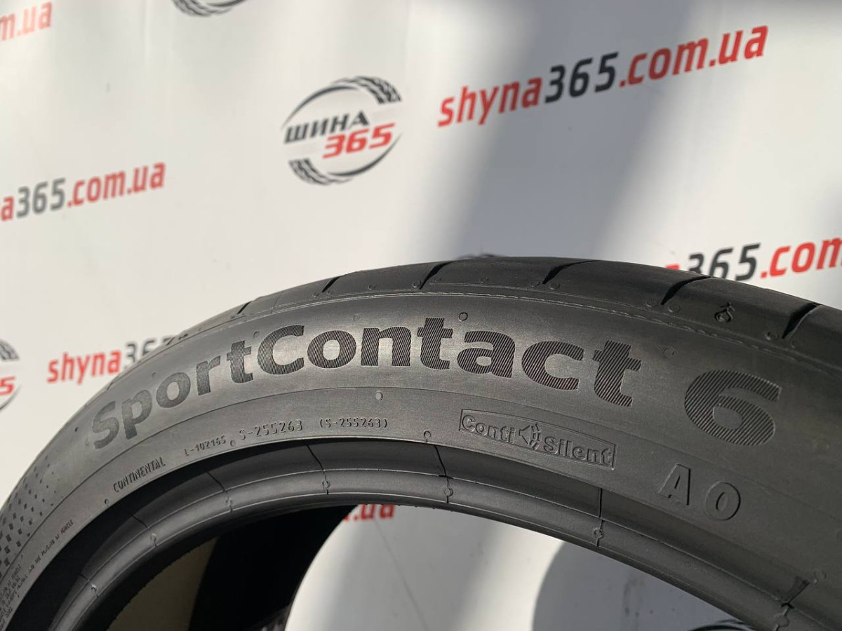 255/40 R20 CONTINENTAL SPORTCONTACT 6 CONTISILENT 5mm