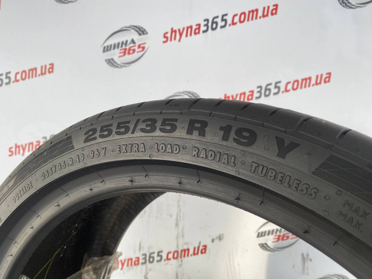 255/35 R19 CONTINENTAL CONTISPORTCONTACT 5 RUN FLAT 6mm