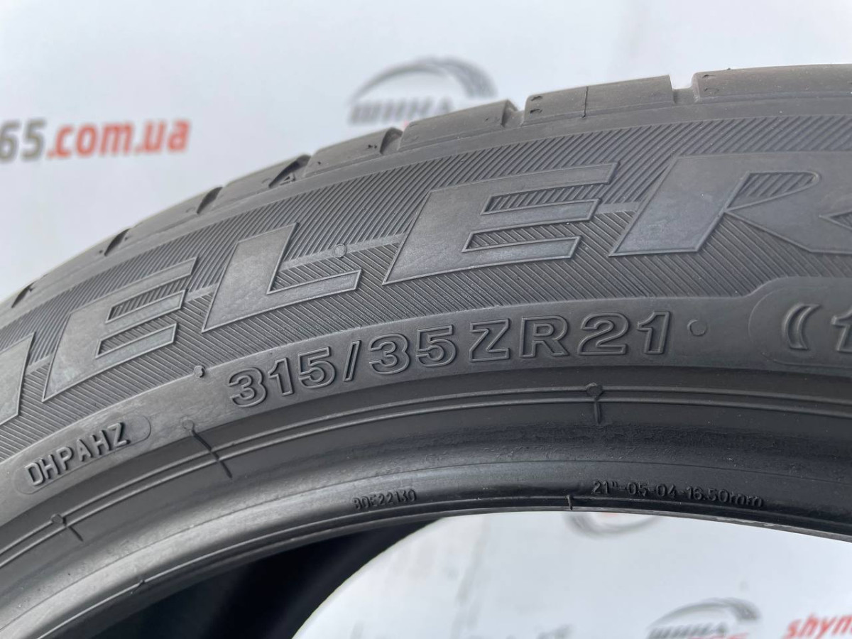 315/35 R21 BRIDGESTONE DUELER H/P SPORT 4mm