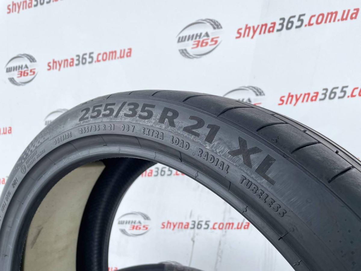 255/35 R21 CONTINENTAL SPORTCONTACT 6 CONTISILENT 5mm