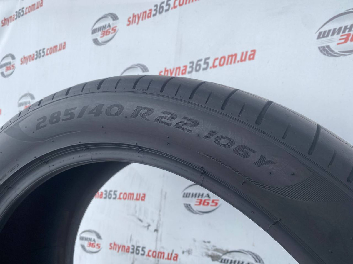 285/40 R22 PIRELLI PZERO PZ4 5mm