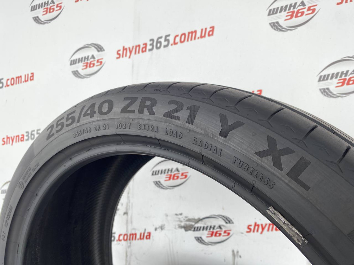255/40 R21 CONTINENTAL SPORTCONTACT 6 5mm