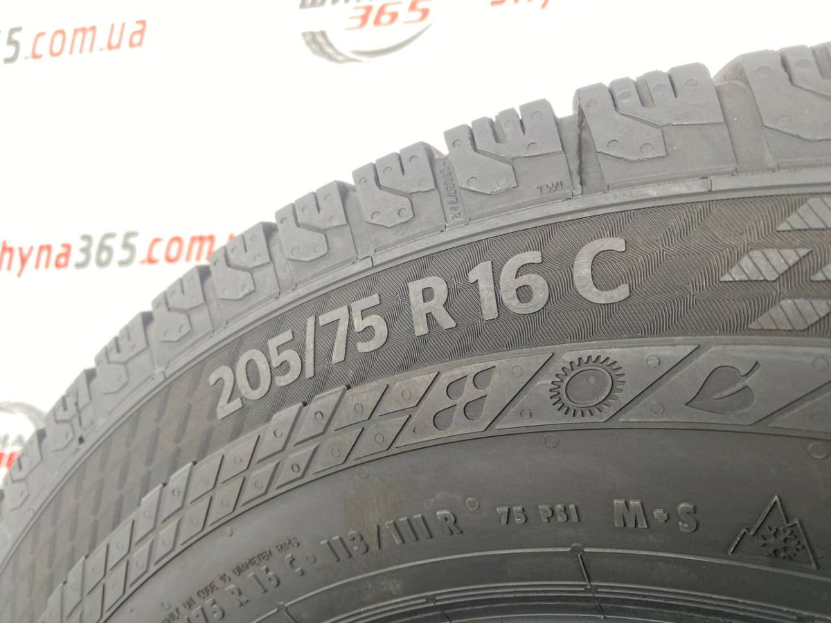 205/75 R16C CONTINENTAL VANCONTACT 4 SEASON 5mm