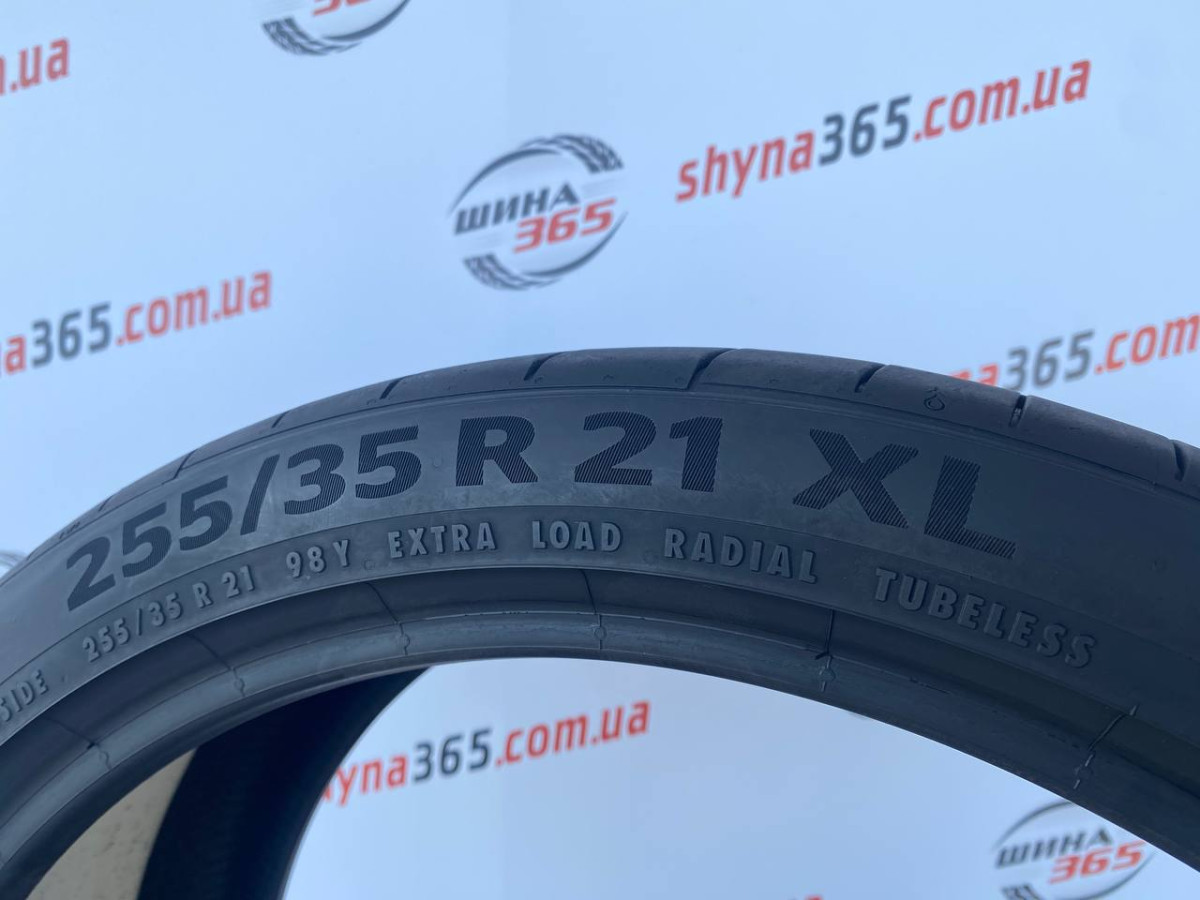 255/35 R21 CONTINENTAL SPORTCONTACT 6 CONTISILENT 4mm