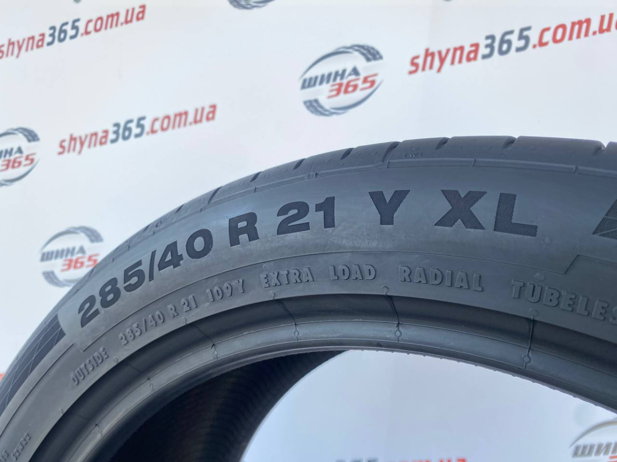 285/40 R21 CONTINENTAL CONTISPORTCONTACT 5 4mm