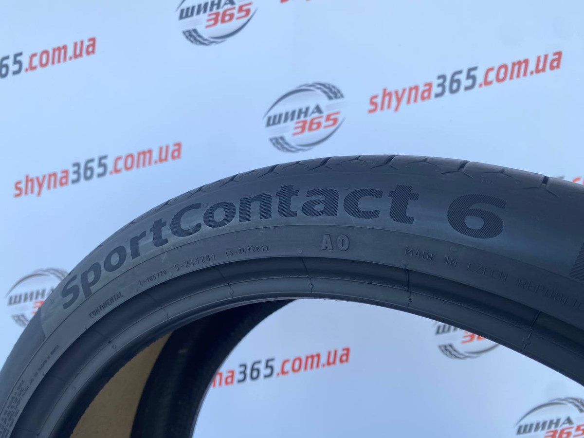 245/40 R21 CONTINENTAL SPORTCONTACT 6 CONTISILENT 5mm