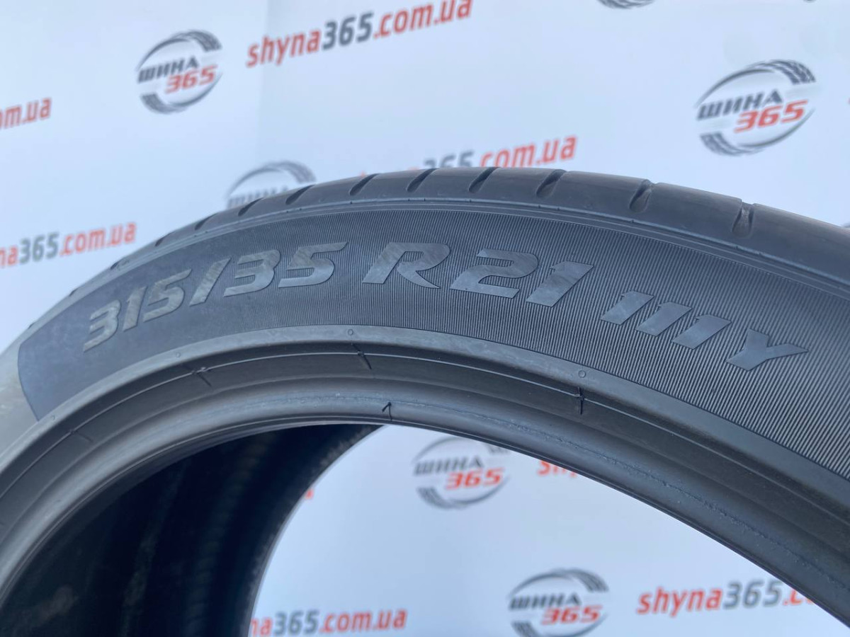 315/35 R21 PIRELLI PZERO PZ4 RUN FLAT 4mm