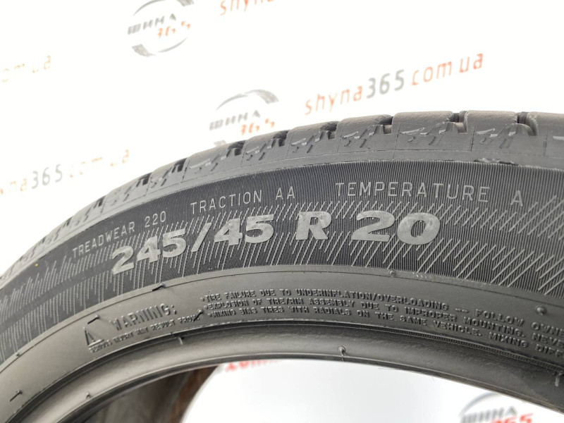 245/45 R20 MICHELIN LATITUDE SPORT 3 6mm