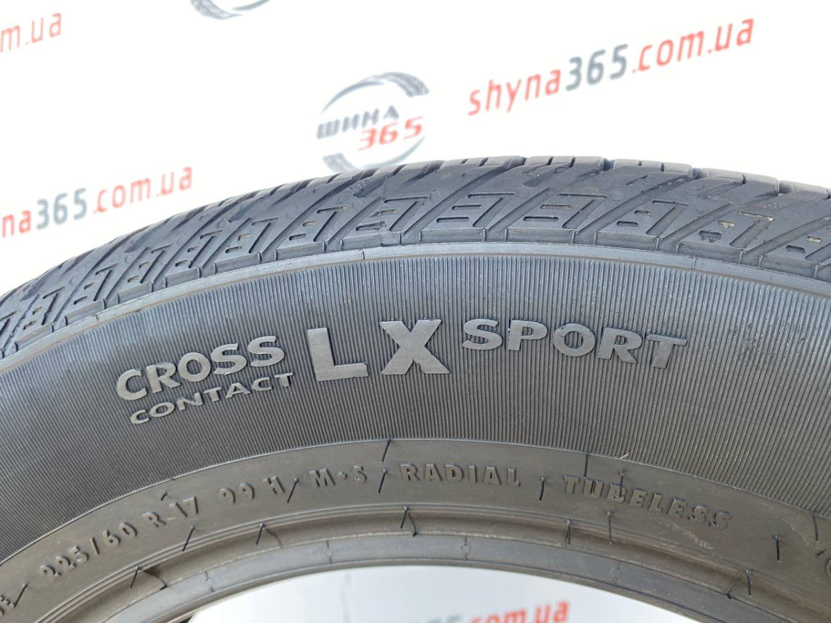 225/60 R17 CONTINENTAL CROSSCONTACT LX SPORT 5mm
