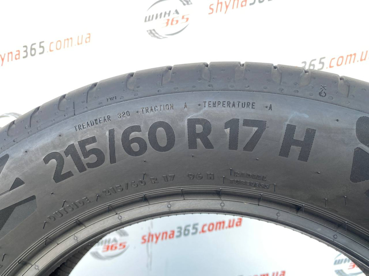 215/60 R17 CONTINENTAL ECOCONTACT 6 Q 6mm