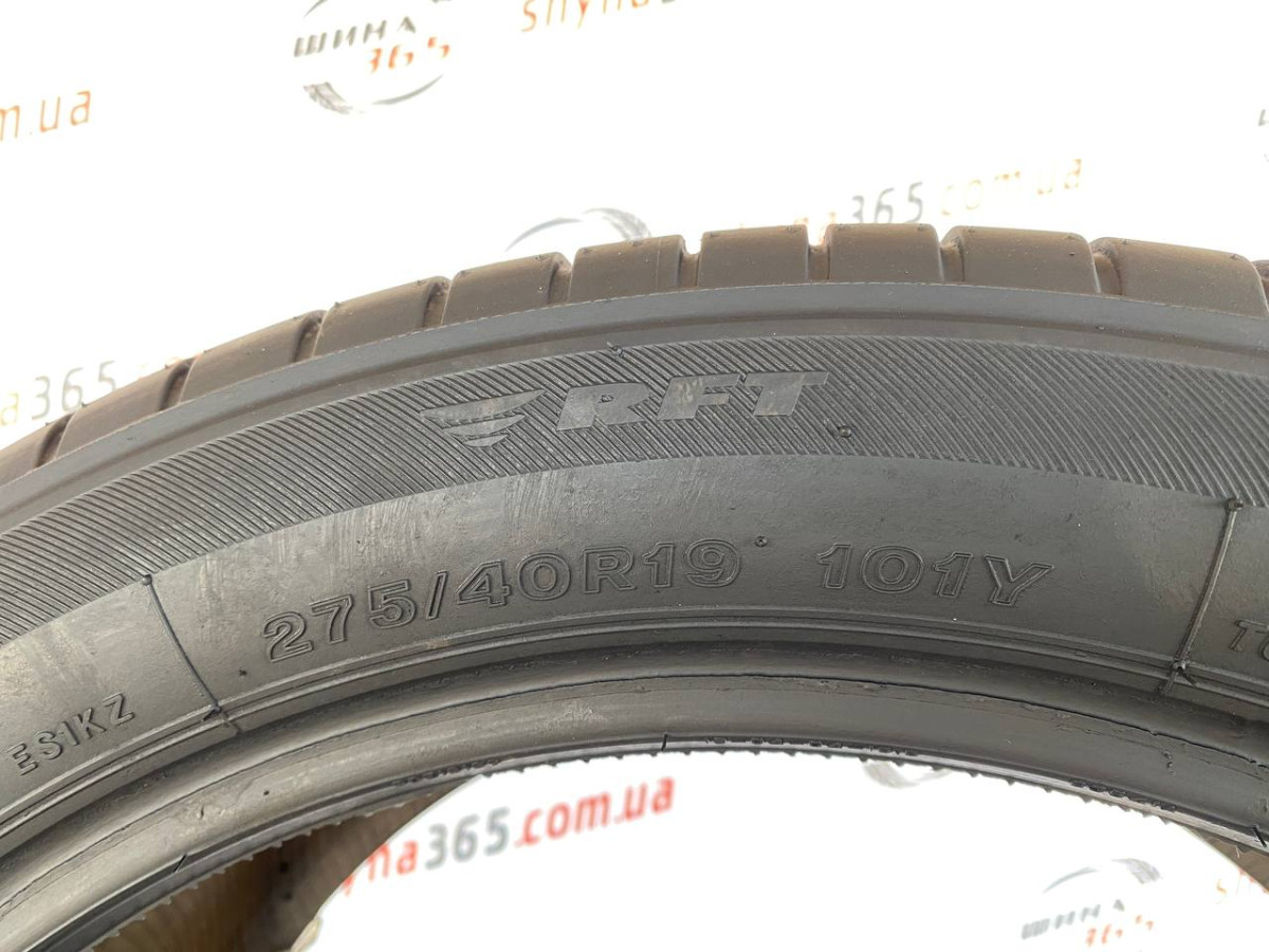 275/40 R19 BRIDGESTONE POTENZA S001 RUN FLAT 4mm