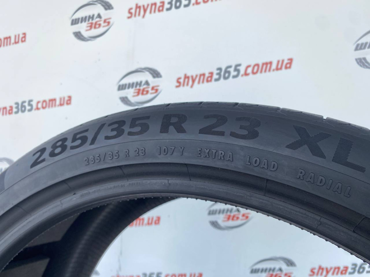 285/35 R23 CONTINENTAL SPORTCONTACT 6 CONTISILENT 6mm